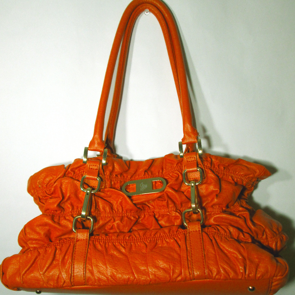 Vintage JM Joy Mangano Designer Drop Bag